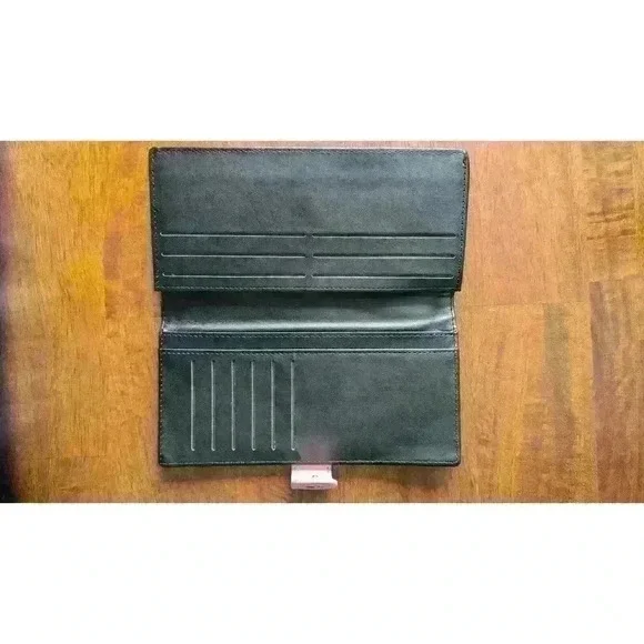 Black and Pink Barbie Wallet Button Closure Miniso - Picture 4 of 5